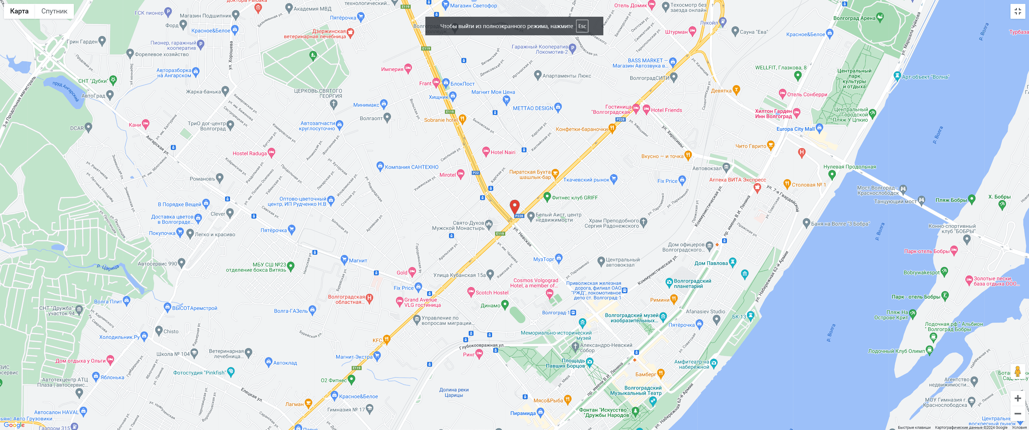 Карта офисов Живём дома